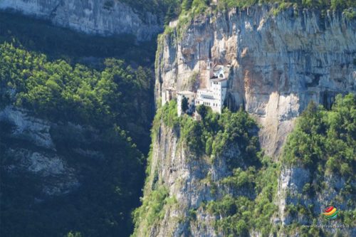 Santuario Della Madonna Della Corona Lago Di Garda Verona Italy Travel Web